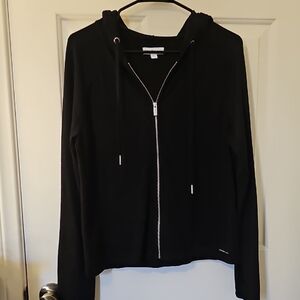 Calvin Klein Jeans Black Zip-Up Jacket